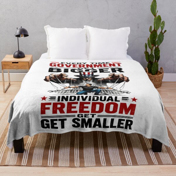 Item preview, Every Time Goverment Get Bigger Individual Freedom Get Smaller designed and sold by KLERIKSTORE.