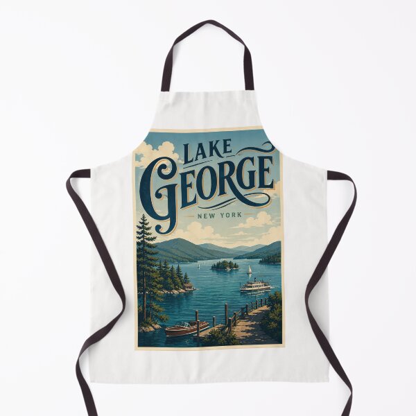 Item preview, Lake George New York Adirondack Mountains and Island Waters designed and sold by Places On Earth.