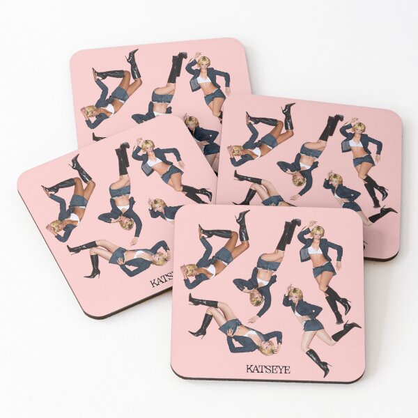 Item preview, KATSEYE Denim Photoshoot Collage Kpop designed and sold by moamaxshop.
