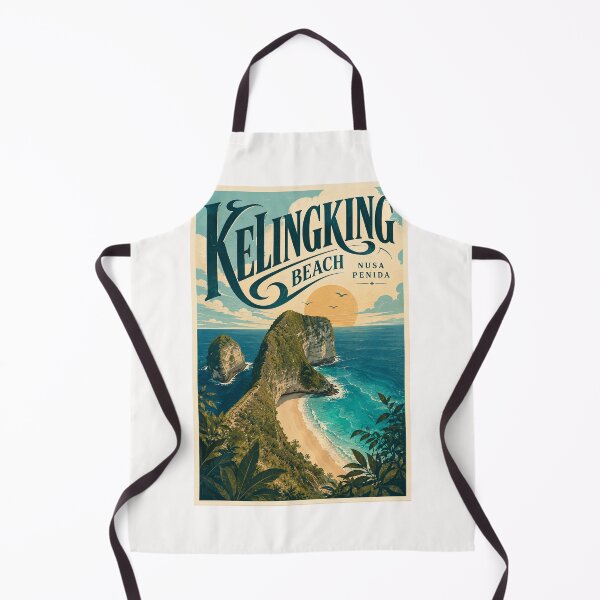 Item preview, Kelingking Beach Nusa Penida Bali Cliffs Above Indian Ocean designed and sold by Places On Earth.