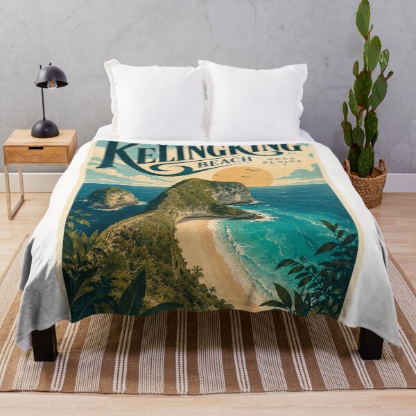 Item preview, Kelingking Beach Nusa Penida Bali Cliffs Above Indian Ocean designed and sold by Places On Earth.