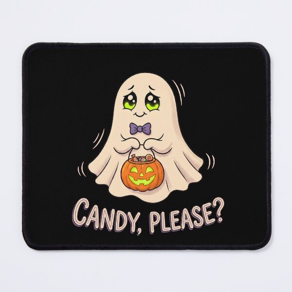 Item preview, Candy Please Cute Ghost Halloween Trick or Treat designed and sold by Sekla-Studio.