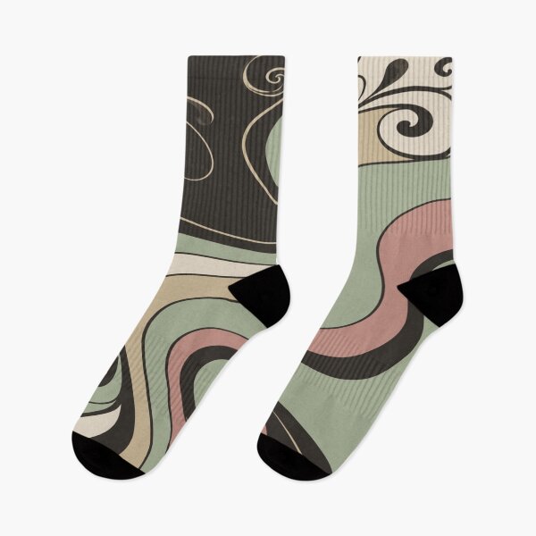 Item preview, Soft Boho Sage and Blush Abstract designed and sold by wiwiart.