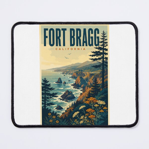 Item preview, Fort Bragg California Mendocino Coast Cliffs and Pacific Ocean designed and sold by Places On Earth.