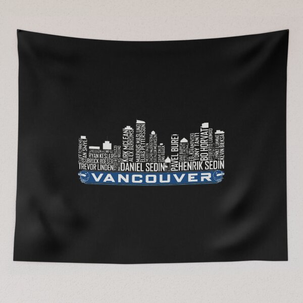 Aperçu de l'œuvre Vancouver Hockey Legends Cityscape créée et vendue par rRiston1986.