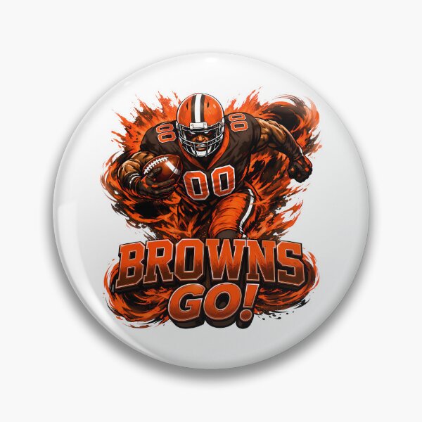 Item preview, Browns Go! Cleveland Browns Football Fan #0115 designed and sold by GLUVY-THEME.