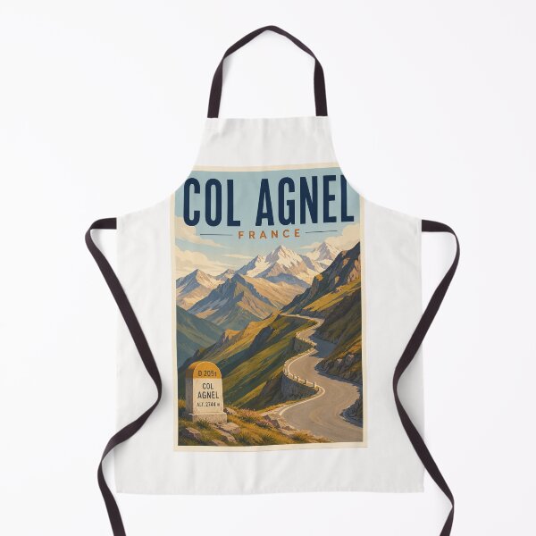 Item preview, Col Agnel France Alpine Pass Through the Cottian Alps designed and sold by Places On Earth.