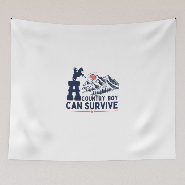 Item preview, A country boy can survive #518 designed and sold by design-aas-sum.