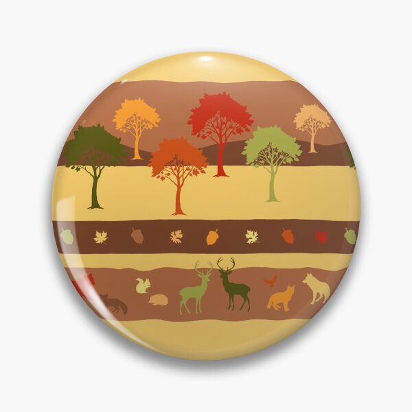 Item preview, Colorful Autumn Pattern designed and sold by UnhingedBird.