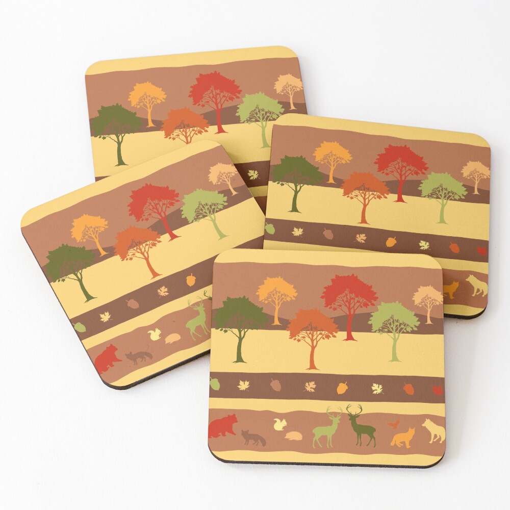 Item preview, Coasters (Set of 4) designed and sold by UnhingedBird.