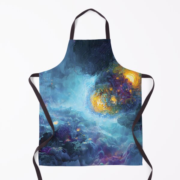 Aperçu de l'œuvre Neural Circuit Nebula Nexus  créée et vendue par ThaCriações.