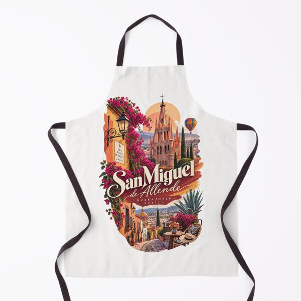Item preview, San Miguel de Allende Guanajuato with Parroquia Skyline designed and sold by Places On Earth.