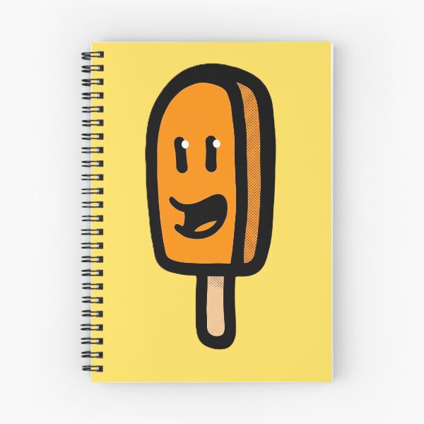 Item preview, Orange Popsicle Character designed and sold by banu18.