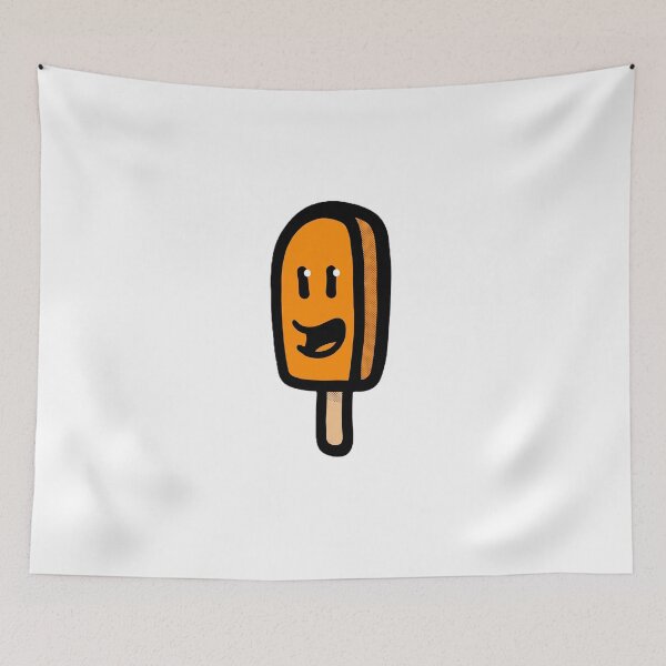 Item preview, Orange Popsicle Character designed and sold by banu18.