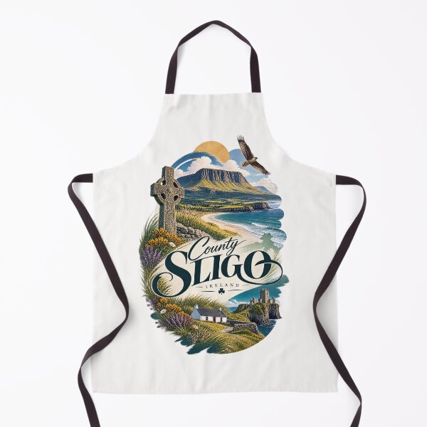 Item preview, County Sligo Ireland Beneath Benbulben on the Atlantic Coast designed and sold by Places On Earth.