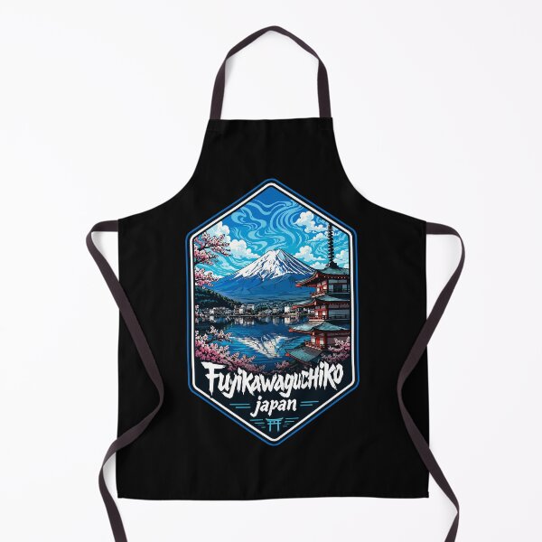 Item preview, Fujikawaguchiko Mount Fuji Trippy Japan Travel designed and sold by TomFrontierArt.