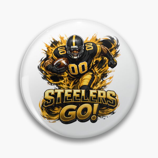 Item preview, Steelers Go! Pittsburgh Steelers Football Fan #0116 designed and sold by GLUVY-THEME.