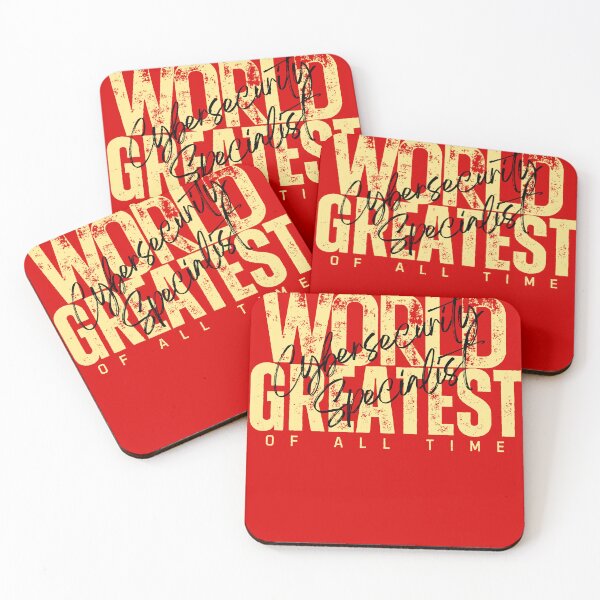 Item preview, World Greatest Cybersecurity - Coworker New Beginning Gift  For Husband - Classic Red designed and sold by Doiemacreations.