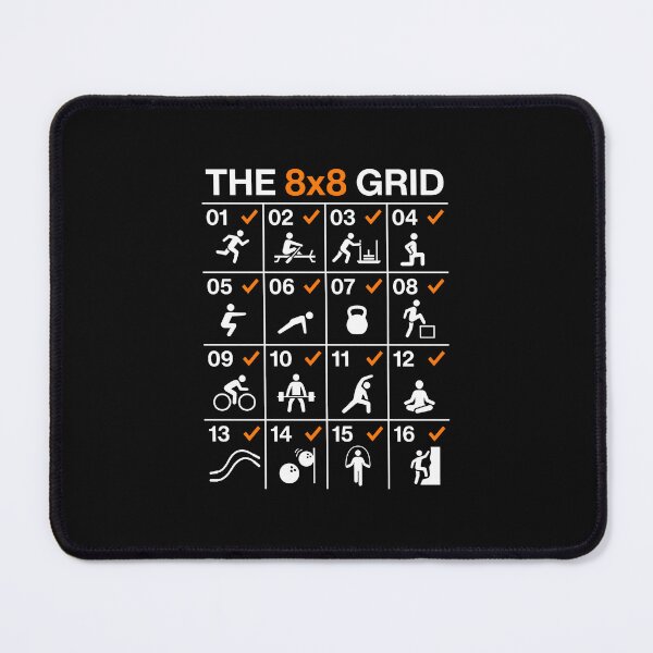 Item preview, Functional Fitness Matrix - Cross Training Athlete Workout Grid designed and sold by SplashTastic.