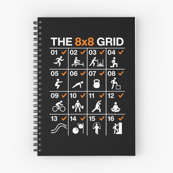 Item preview, Functional Fitness Matrix - Cross Training Athlete Workout Grid designed and sold by SplashTastic.
