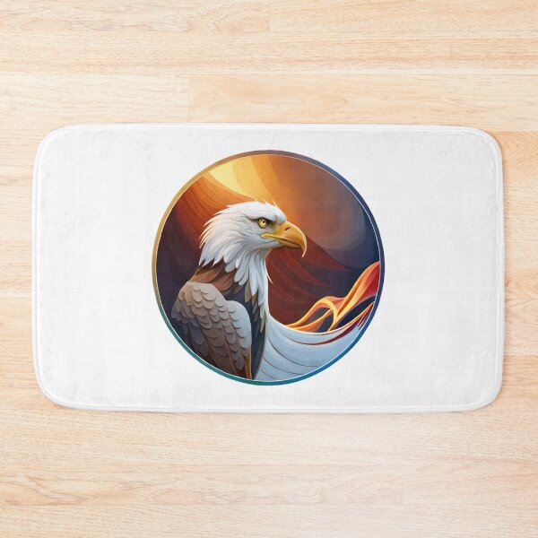 Item preview, Eagle with flames - Inner fire designed and sold by The best online style shop.