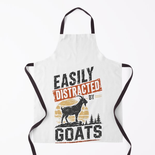 Item preview, Easily Distracted By Goats Goat Owner Animal Lover Farm Life designed and sold by HumansStuck12.