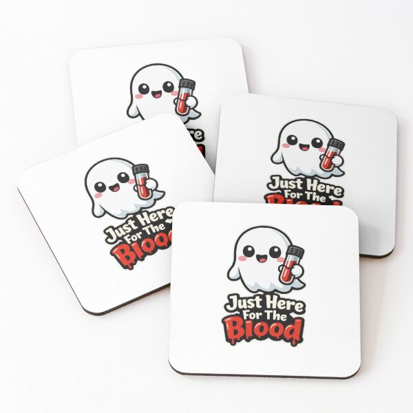 Item preview, Just Here For The Blood Cute Halloween Phlebotomist designed and sold by Timeless Junction.