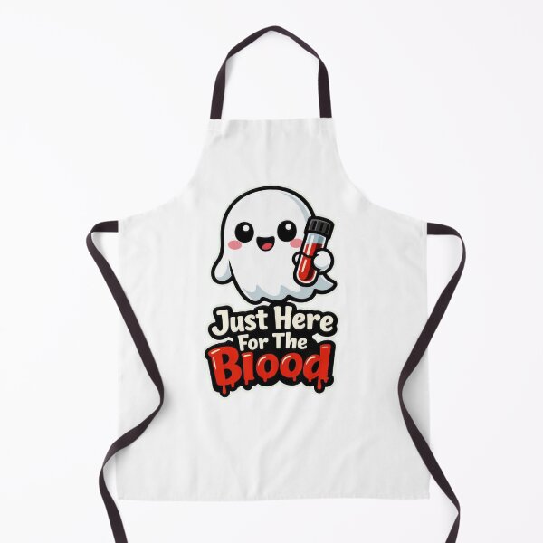 Item preview, Just Here For The Blood Cute Halloween Phlebotomist designed and sold by Timeless Junction.