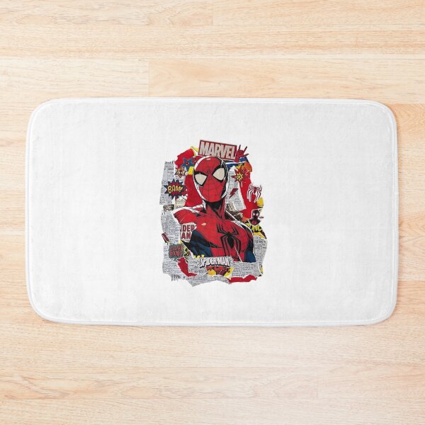 Item preview, Spider-Man Marvel Newspaper Collage Pop Art designed and sold by TimAWarner.