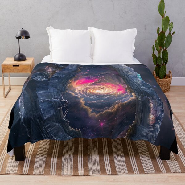 Item preview, Cosmic Crystal Portal Galaxy Wormhole Fantasy designed and sold by FestivityFinds.