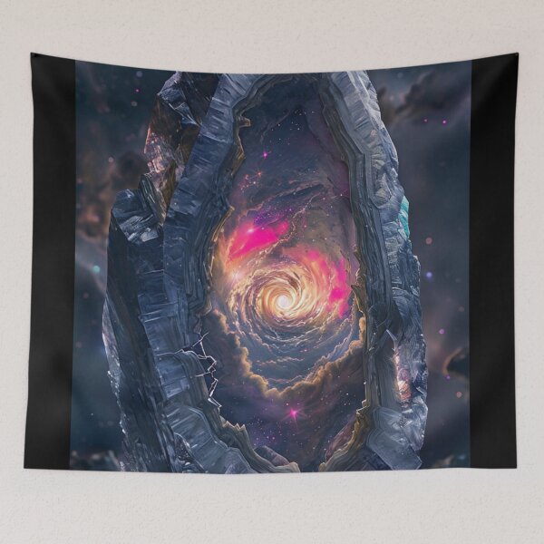 Item preview, Cosmic Crystal Portal Galaxy Wormhole Fantasy designed and sold by FestivityFinds.
