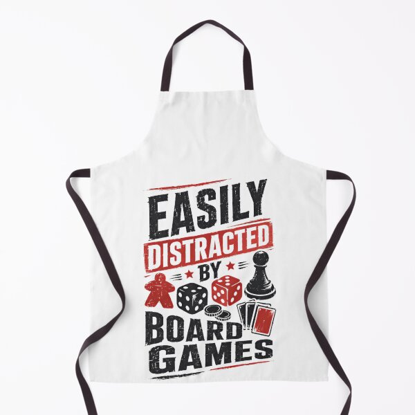 Item preview, Easily Distracted By Board Games Gamer Tabletop Gaming Enthusiast designed and sold by HumansStuck12.