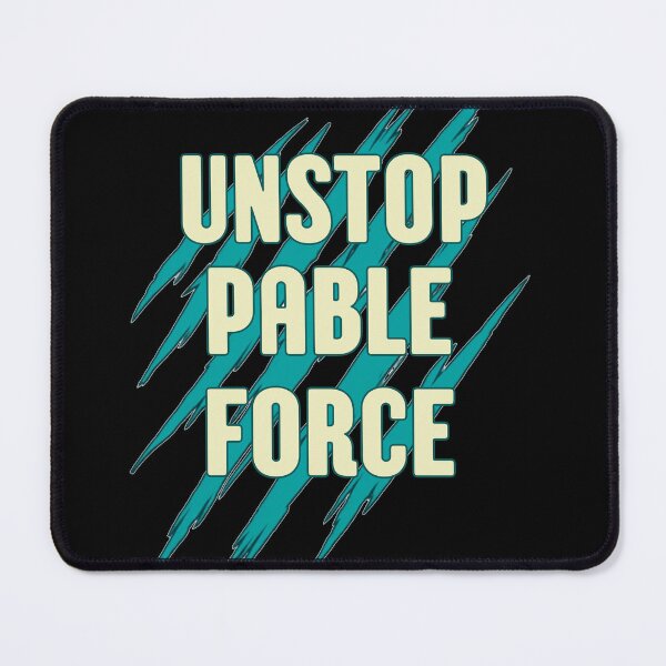 Item preview, Unstoppable Force – Bold Motivational Typography Design designed and sold by @SHINTOSARTSTORE.