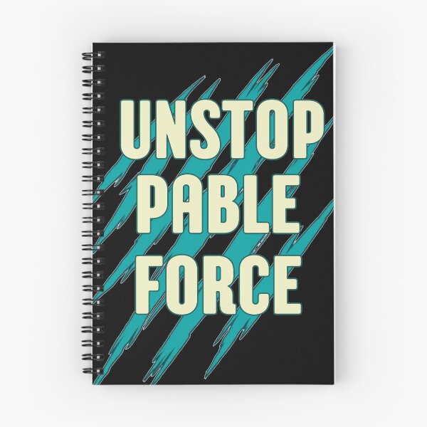 Item preview, Unstoppable Force – Bold Motivational Typography Design designed and sold by @SHINTOSARTSTORE.