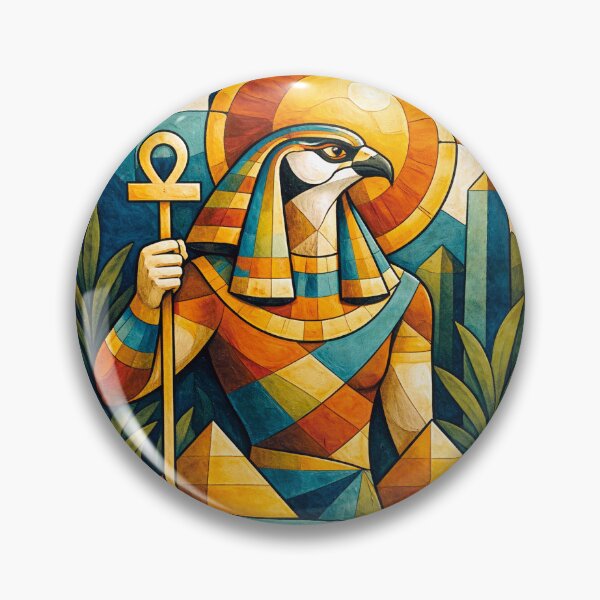 Item preview, Ra – Egyptian God of the Sun Illustration designed and sold by GalleryKauffeld.