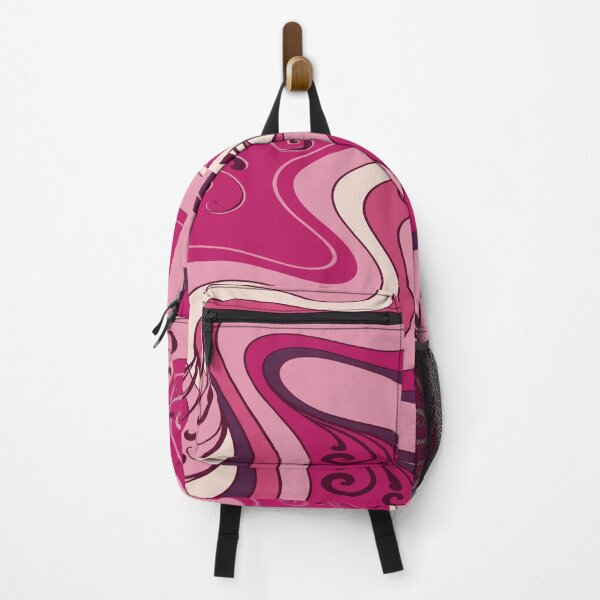 Item preview, Fuchsia Pink Flowing Abstract designed and sold by wiwiart.