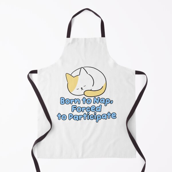 Item preview, Born to Nap Forced to Participate Cat designed and sold by jianina-alondra.