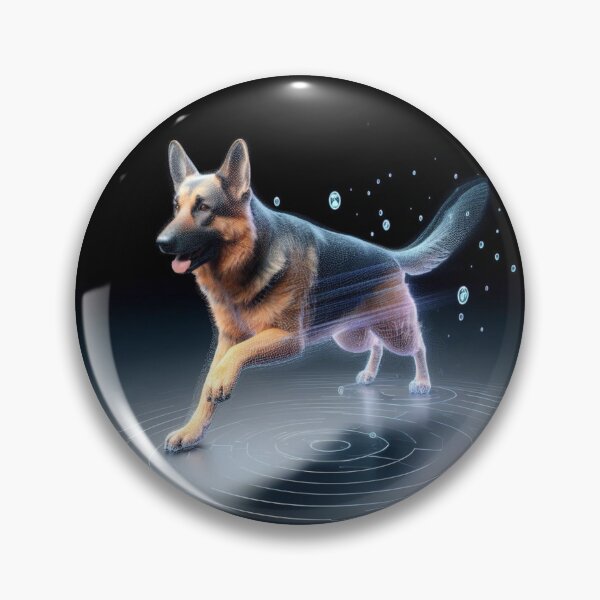 Item preview, 3d German Shepherd Dog  designed and sold by JALNERVION SHOP.
