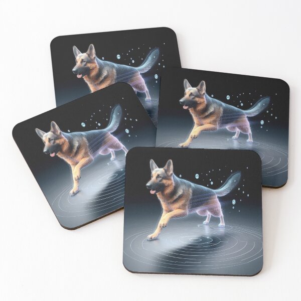 Item preview, 3d German Shepherd Dog  designed and sold by JALNERVION SHOP.