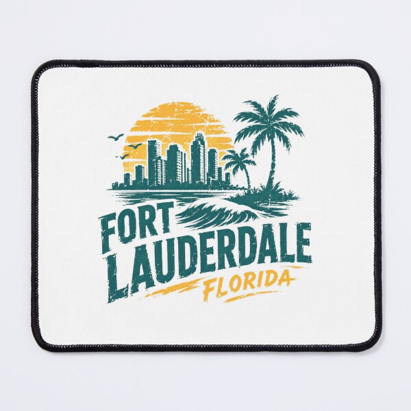 Item preview, Fort Lauderdale Florida Travel Tourist Vacation Resident designed and sold by RetroMini2026.