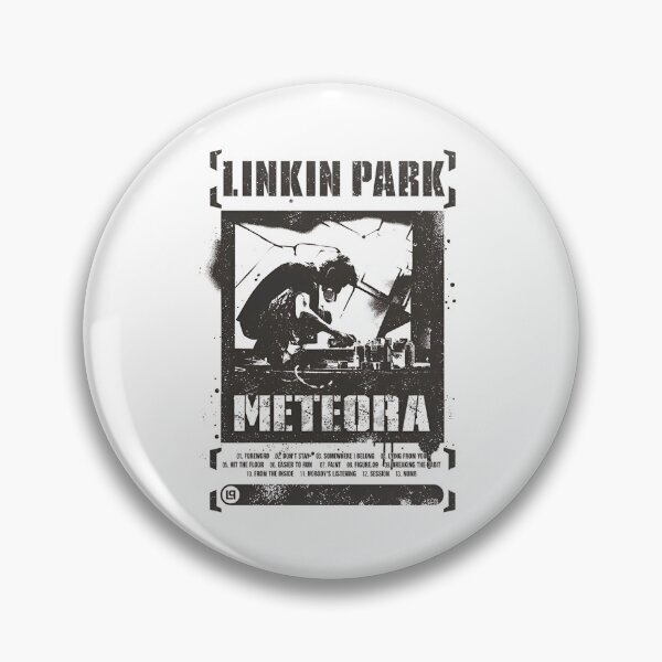 Item preview, Linkin Park Meteora Album Tracklist Retro Art designed and sold by TimAWarner.