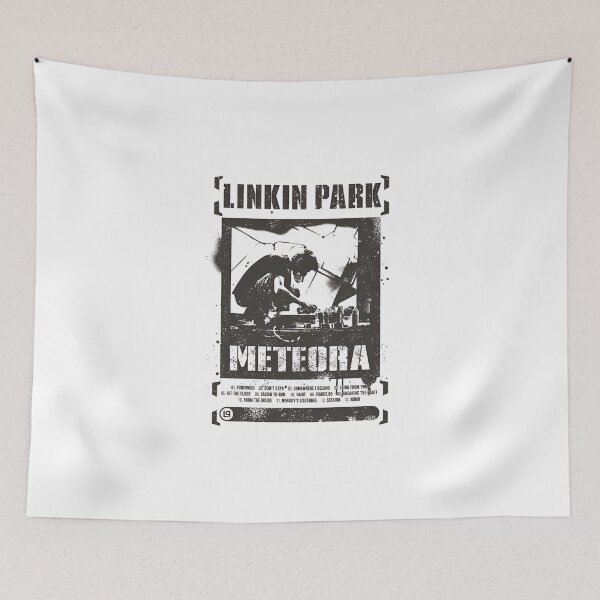 Item preview, Linkin Park Meteora Album Tracklist Retro Art designed and sold by TimAWarner.