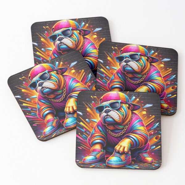 Item preview, Rapper bulldog art designed and sold by JALNERVION SHOP.