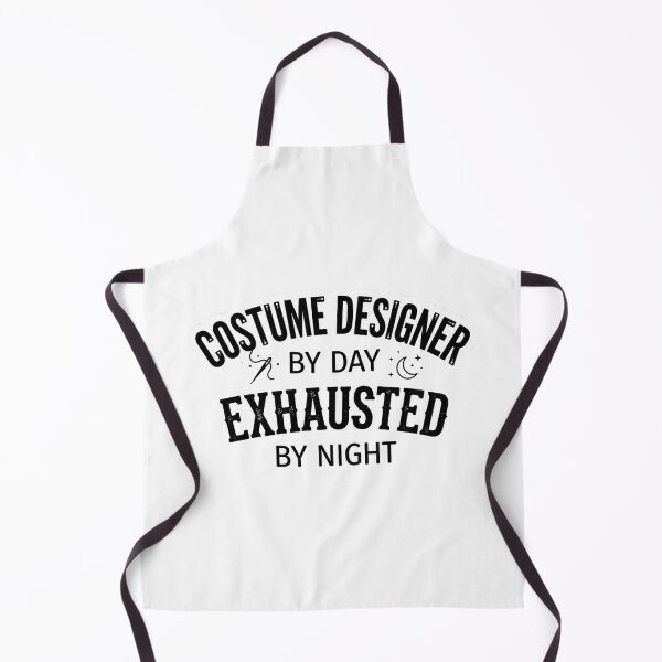 Item preview, Costume Designer By Day Exhausted By Night Funny Wardrobe Department Tech Crew Quote designed and sold by raedattia.