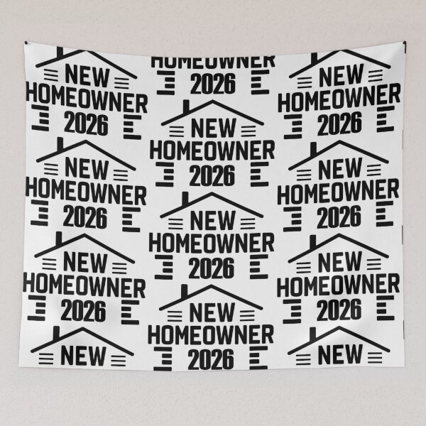 Item preview, New Homeowners 2026 Modern Silhouette designed and sold by EmeraldeaArt.