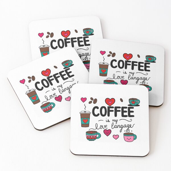 Item preview, Coffee Is My Love Language designed and sold by Sara's Cozy Canvas Co..
