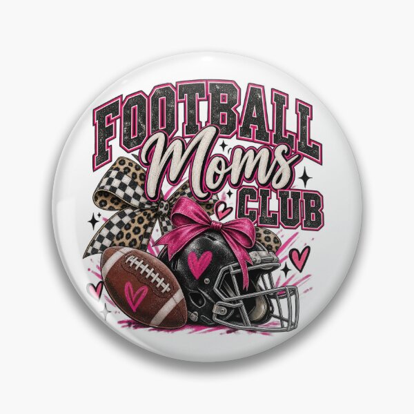 Item preview, Football Mom Game Day – Pink Girly Football Mom Design designed and sold by PlumArtDesign.