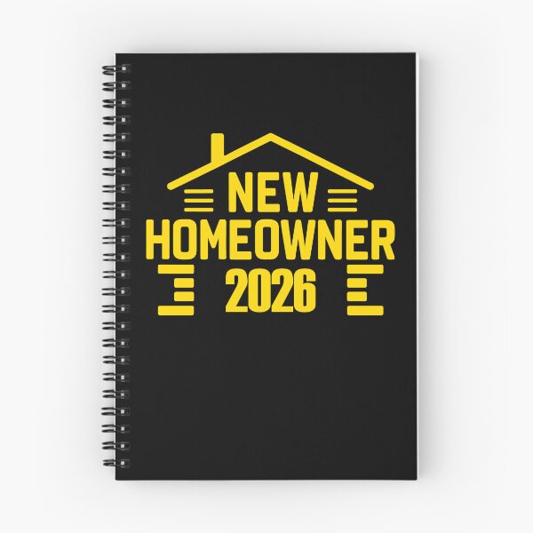 Item preview, New Homeowners 2026 yellow Modern Silhouette designed and sold by EmeraldeaArt.