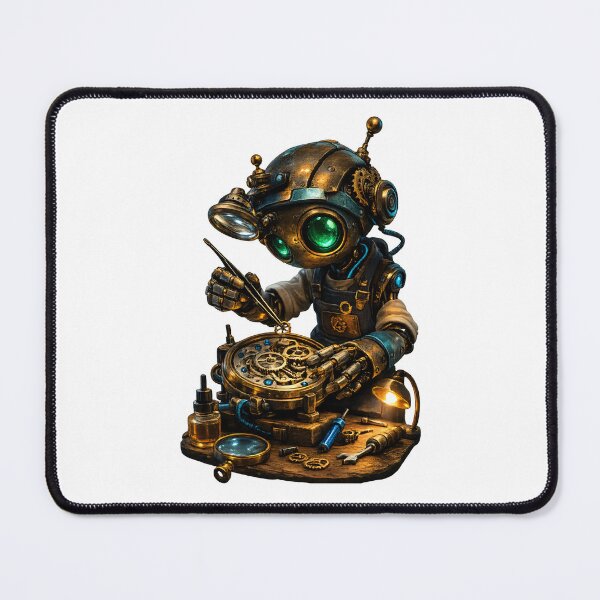 Item preview, Steampunk Robot Clockmaker designed and sold by Yomere.