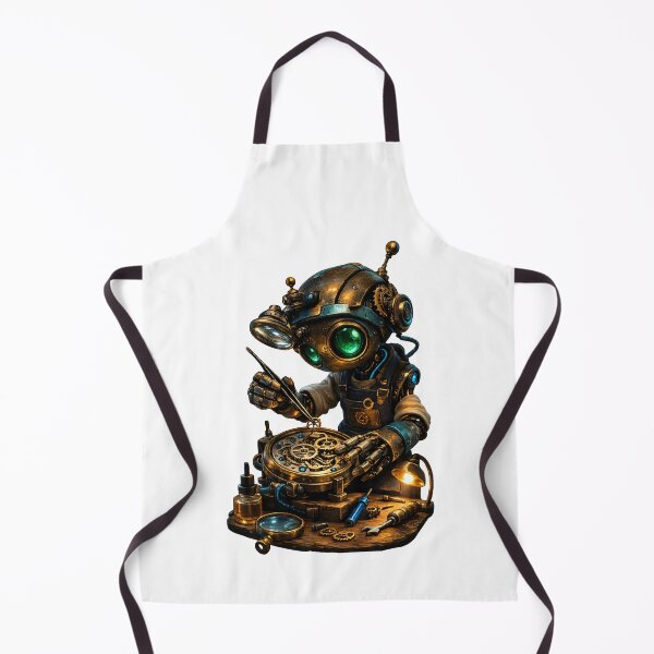 Item preview, Steampunk Robot Clockmaker designed and sold by Yomere.